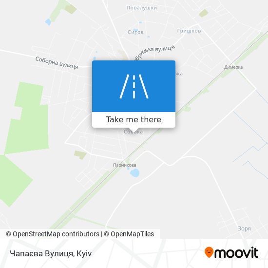 Чапаєва Вулиця map