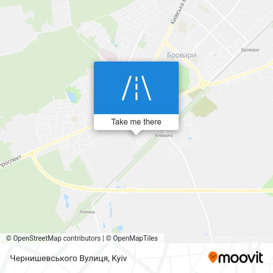 Чернишевського Вулиця map