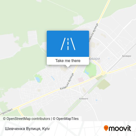 Шевченка Вулиця map