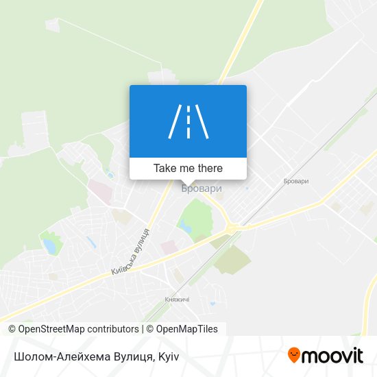 Шолом-Алейхема Вулиця map