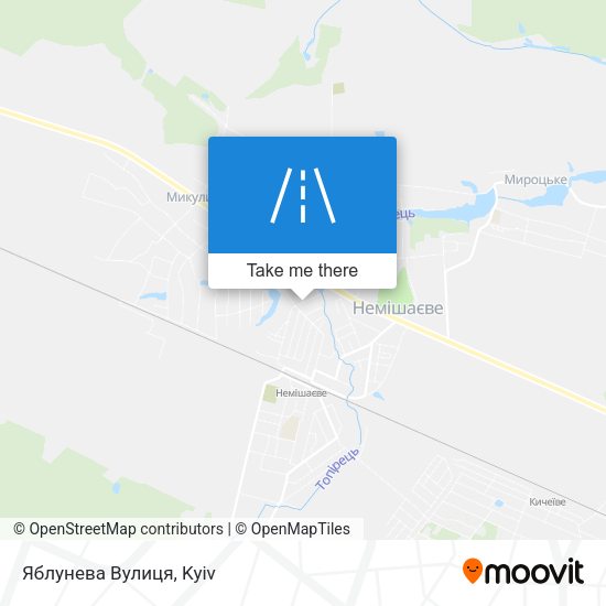 Яблунева Вулиця map