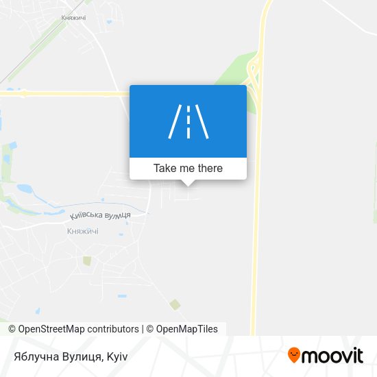 Яблучна Вулиця map