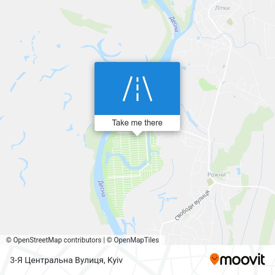 3-Я Центральна Вулиця map