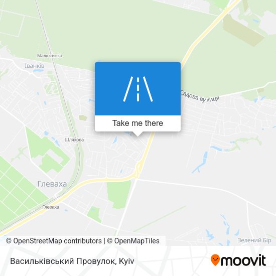 Васильківський Провулок map