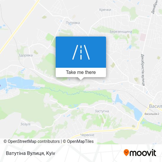 Ватутіна Вулиця map
