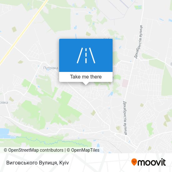 Виговського Вулиця map
