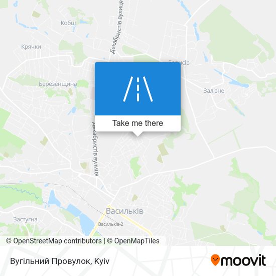 Вугільний Провулок map