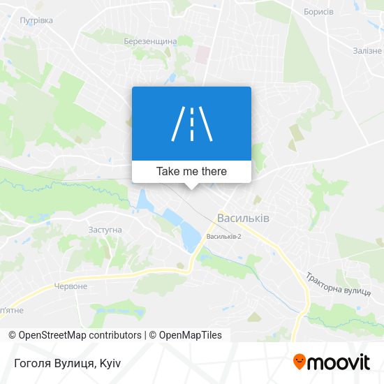 Гоголя Вулиця map