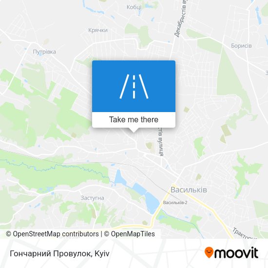 Гончарний Провулок map