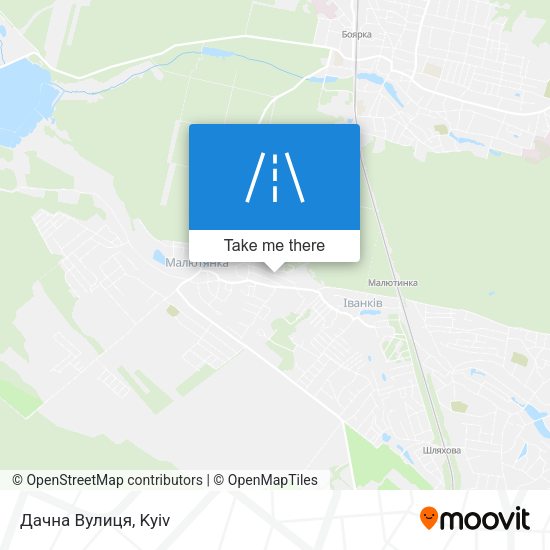 Дачна Вулиця map