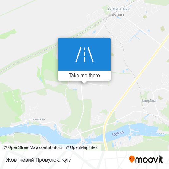 Жовтневий Провулок map