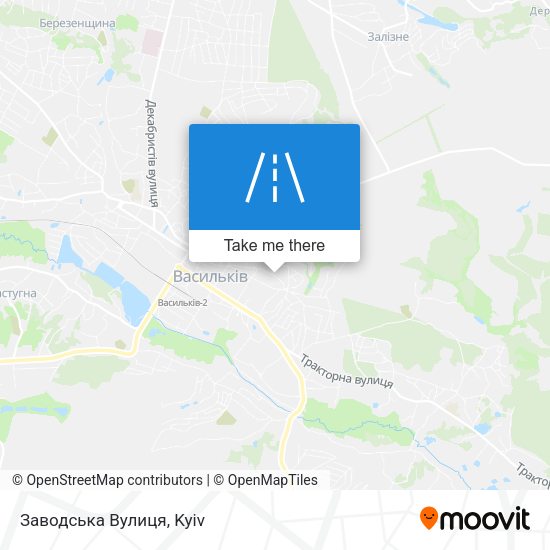Заводська Вулиця map