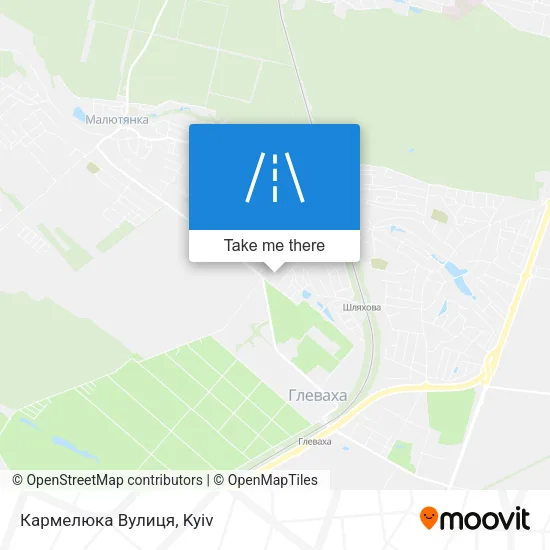 Карта Кармелюка Вулиця