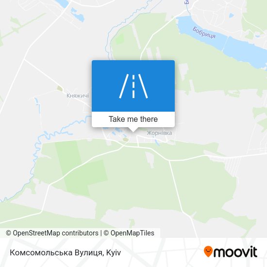 Комсомольська Вулиця map