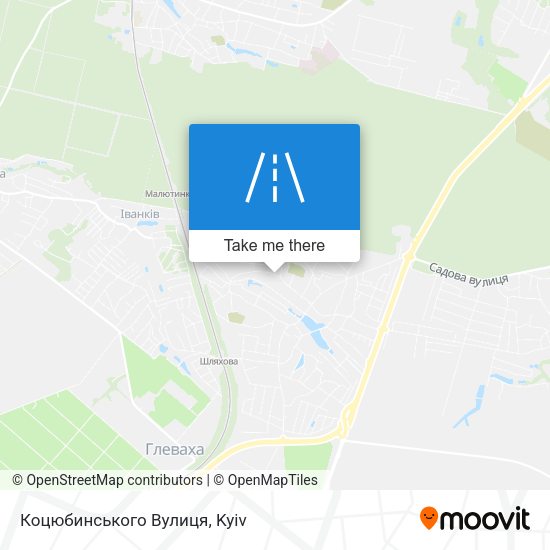 Коцюбинського Вулиця map