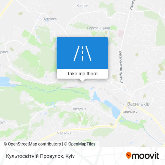 Культосвітній Провулок map