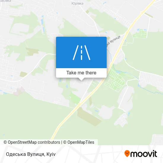 Одеська Вулиця map