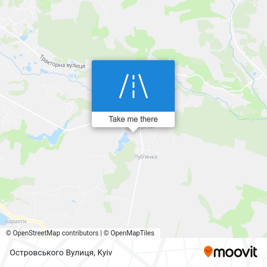 Островського Вулиця map