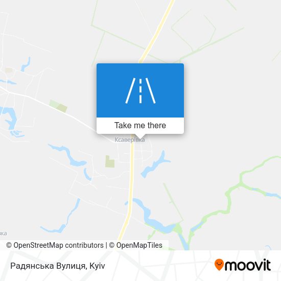 Радянська Вулиця map