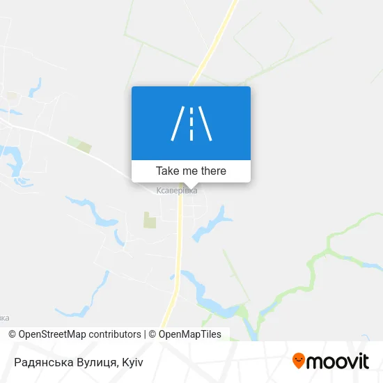Карта Радянська Вулиця
