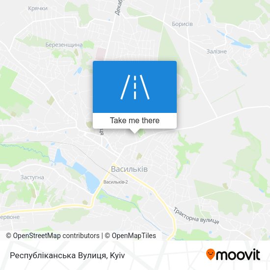 Республіканська Вулиця map