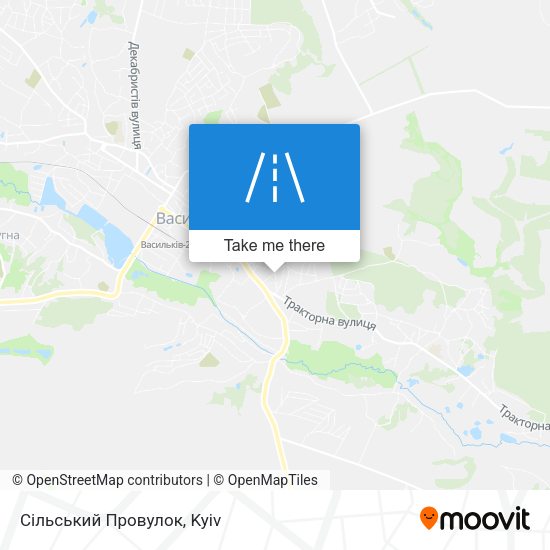 Сільський Провулок map