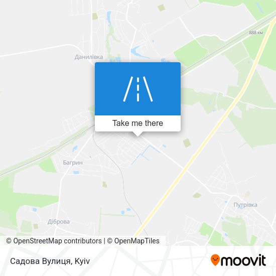 Садова Вулиця map