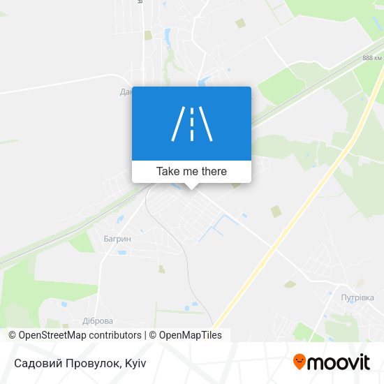 Садовий Провулок map