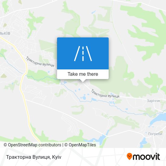 Тракторна Вулиця map