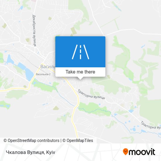 Чкалова Вулиця map