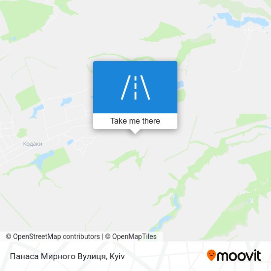 Панаса Мирного Вулиця map