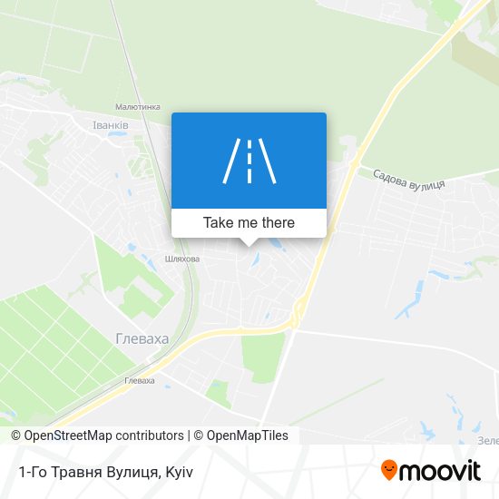 1-Го Травня Вулиця map