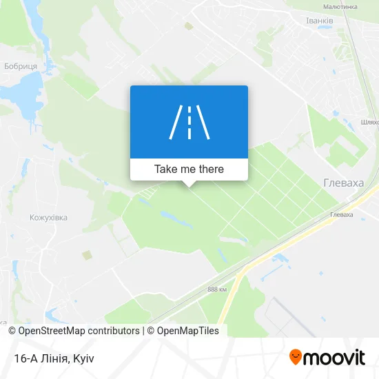 Карта 16-А Лінія