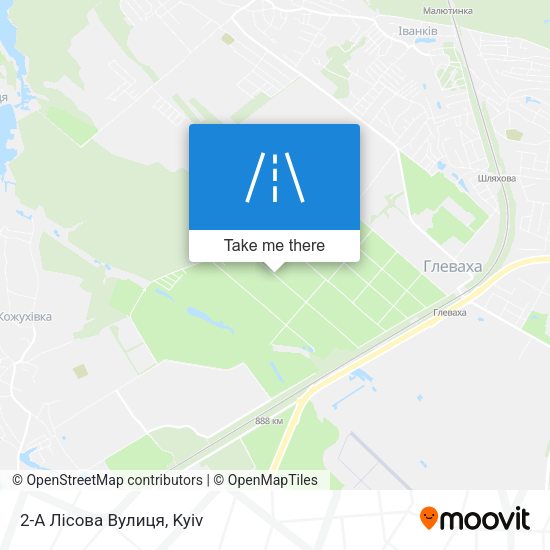 2-А Лісова Вулиця map