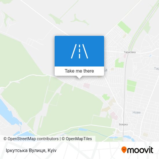 Іркутська Вулиця map