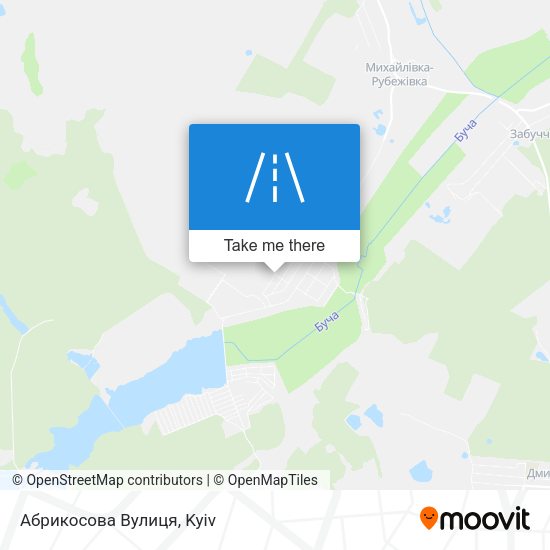 Абрикосова Вулиця map