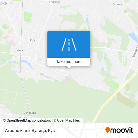 Агрономічна Вулиця map