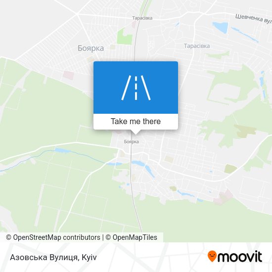 Азовська Вулиця map