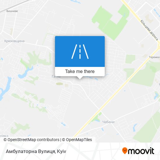 Амбулаторна Вулиця map