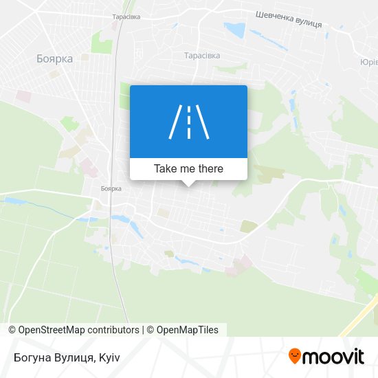 Богуна Вулиця map