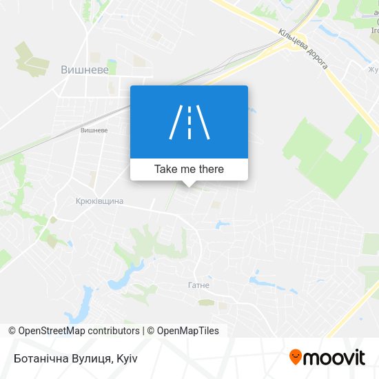 Ботанічна Вулиця map