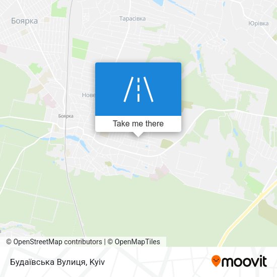 Будаївська Вулиця map