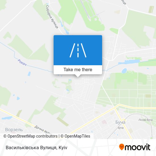 Васильківська Вулиця map