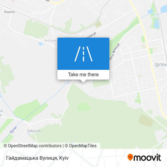 Гайдамацька Вулиця map