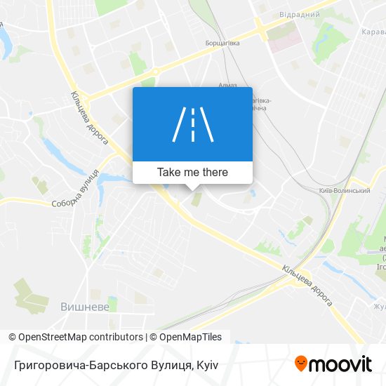 Григоровича-Барського Вулиця map