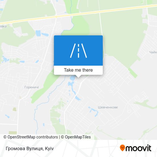 Громова Вулиця map