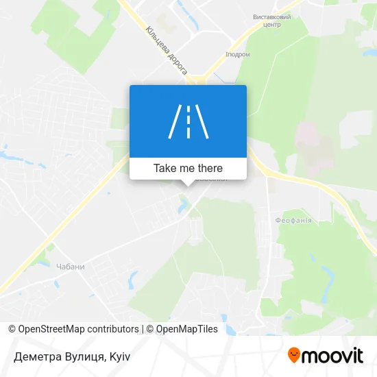 Карта Деметра Вулиця