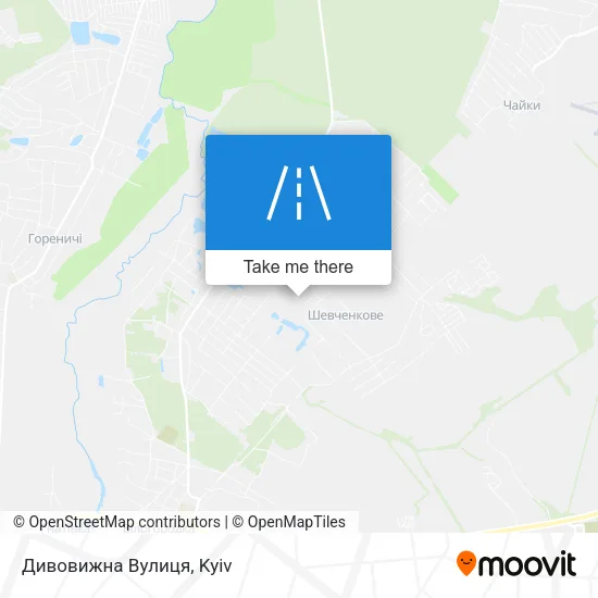Карта Дивовижна Вулиця