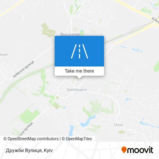 Карта Дружби Вулиця