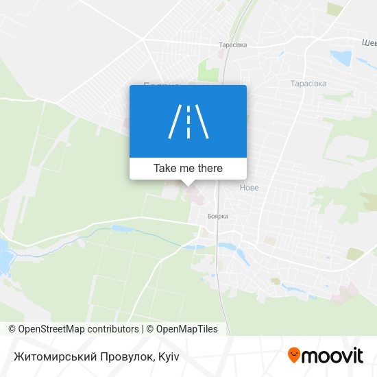 Житомирський Провулок map